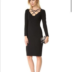 BLACK HALO DRESS FITTED